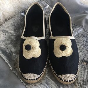 Rare Chanel Camellia Espadrilles
